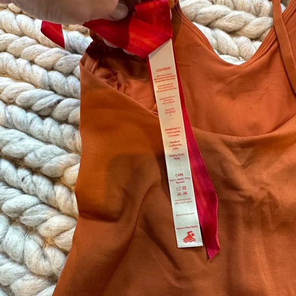 NWT Left On Friday Sunday Suit, Bronze (Brown) Size Small, Regular Length - Picture 5 of 9